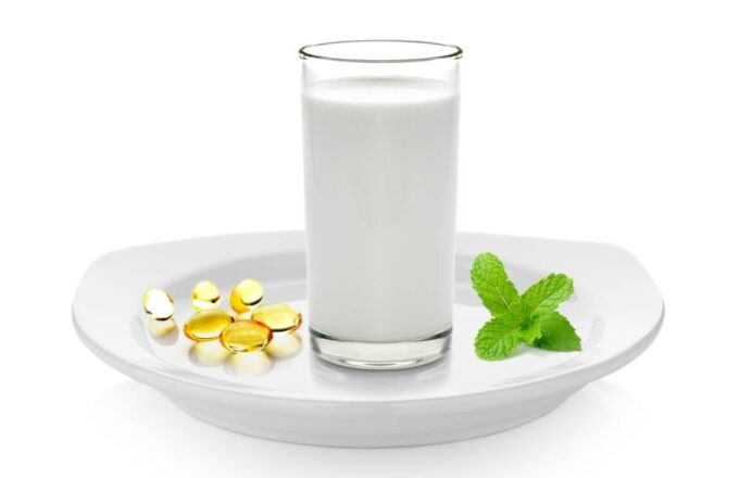 glass-of-milk-mint-and-fish-oil-on-white-plate-2023-11-27-05-32-57-utc-1024x755